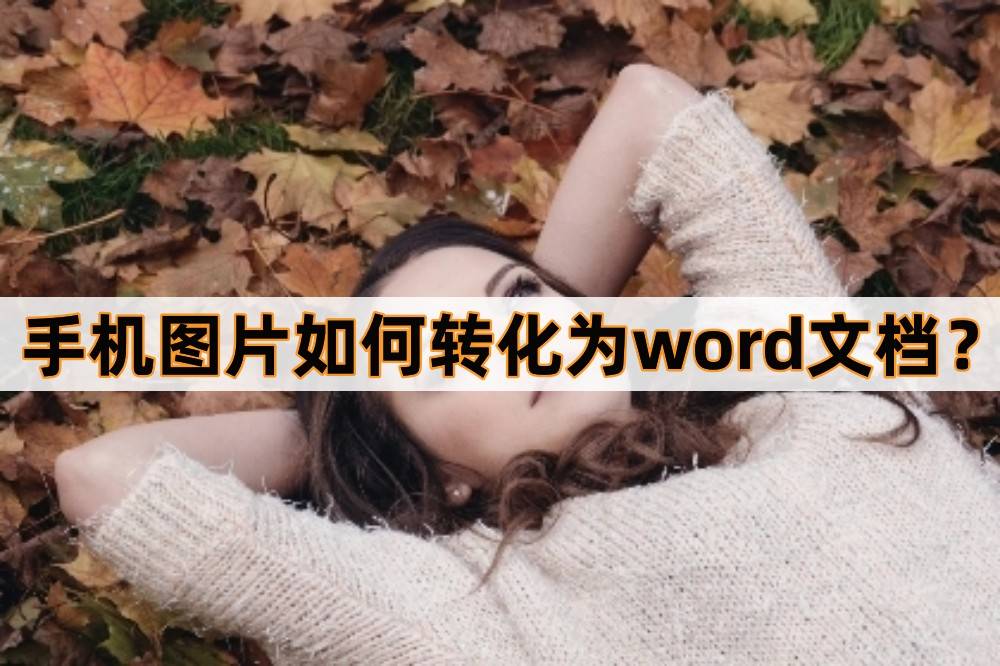 苹果word 文档手机版:手机图片如何转化为word文档？教你几分钟转换图片