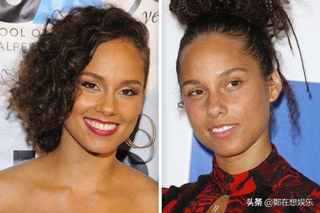 在红毯上不化妆的10位欧女子明星，看起来是真的有勇气啊