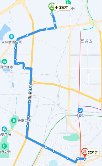 下载长春公交地图手机版长春市地图高清版大图电子版