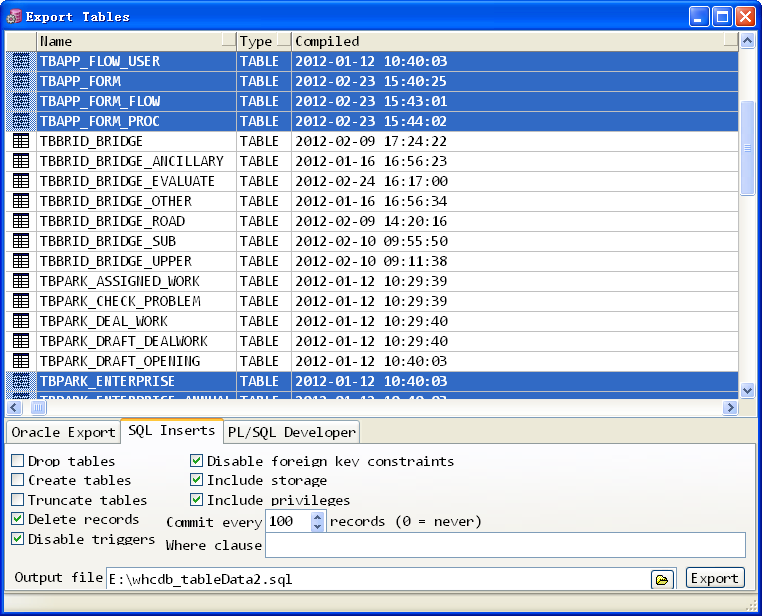 plsql客户端导入dmporacle数据库导入dmp语句